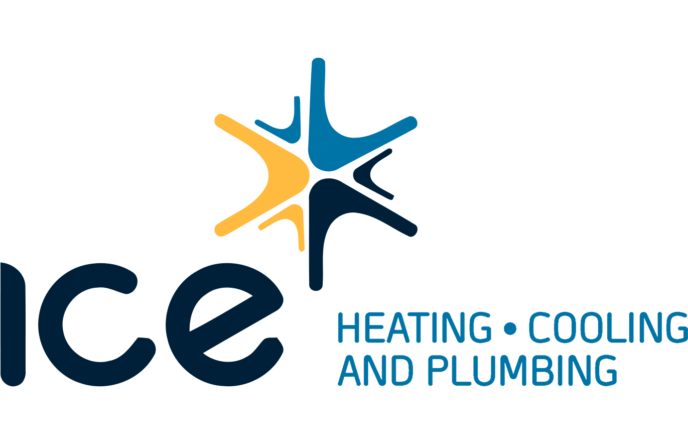 ice air conditioning and plumbing logo