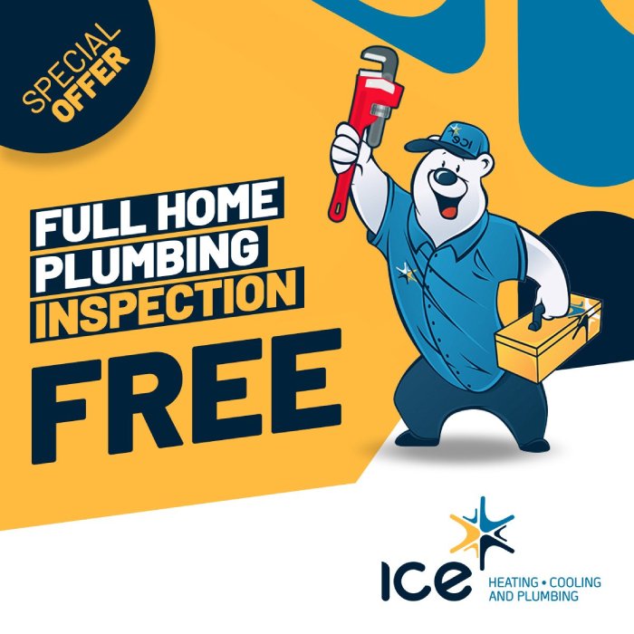 ice aclv coupon jan 2023 full home plumbing inspection free